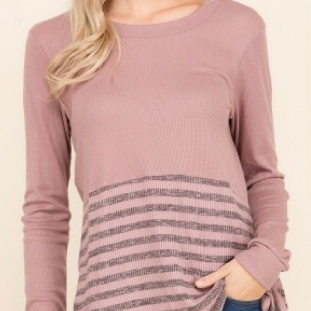 Thermal long sleeve top